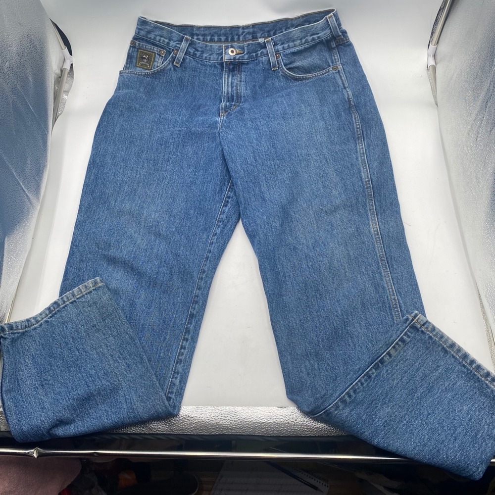 Cinch Green Label MB90530001 Relaxed Straight Jeans Mens 35x32 Blue‎ Medium Wash
